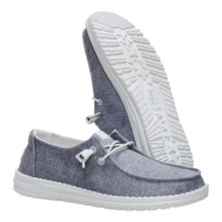 Wendy Fleece Casual - Grey -Austins Shoes Store 45062 030 WENDYFLEECECASUAL GREY PAIR BOTTOM conversion1