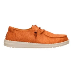 Wendy Fleece Casual - Pumpkin 15 Wendy Fleece Casual - Pumpkin -Austins Shoes Store 45062 800 WENDYFLEECECASUAL PUMPKIN RIGHT SIDE conversion1