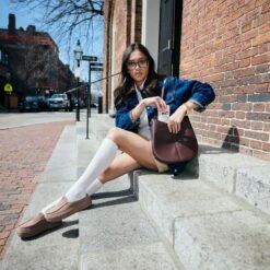 Austin Lift Classic - Brown/Brown -Austins Shoes Store FH25 HEYDUDE AUSTIN LIFT 41272 21D Brown 0156 conversion1